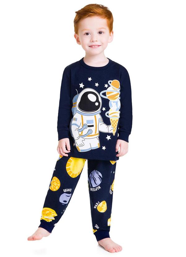 Kyly - Pijama Infantil Masculino Azul