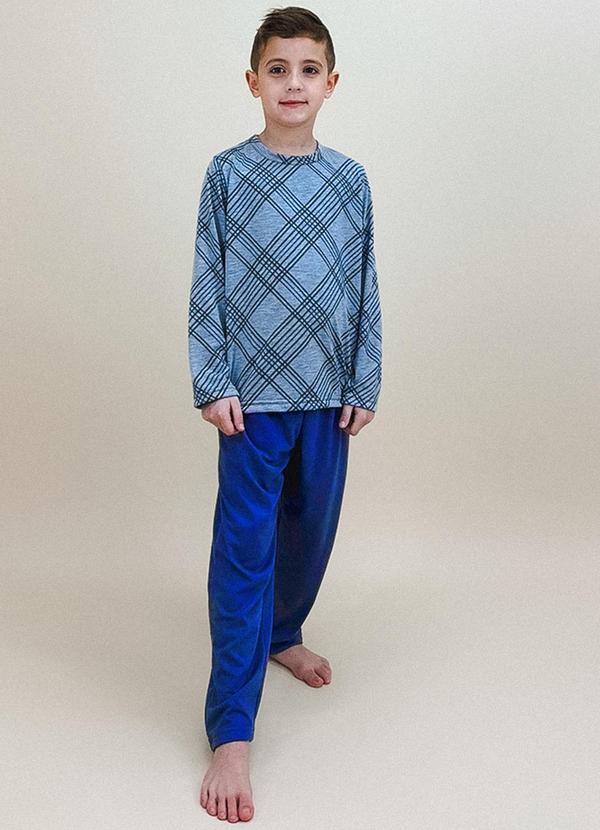 Soft Bonni - Pijama Infantil Masculino Azul