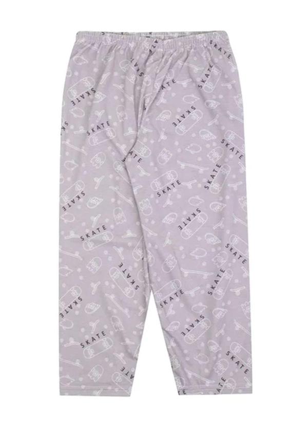 Atelie da Crianca - Pijama Infantil Masculino Inverno Skate Preto 3