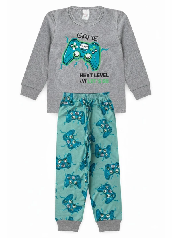 Atelie da Crianca - Pijama Infantil Masculino Next Level Amarelo
