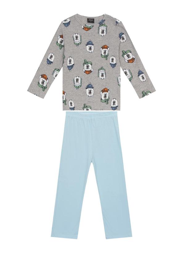 Select - Pijama Infantil Masculino Urso Masculino Azul