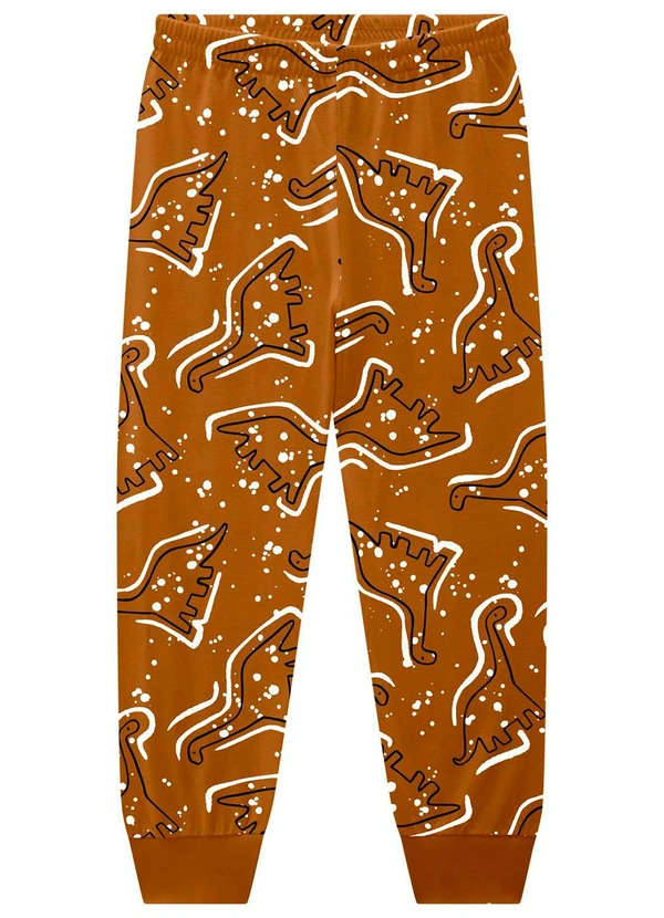 Kyly - Pijama Infantil Menino Brilha no Escuro Branco 3