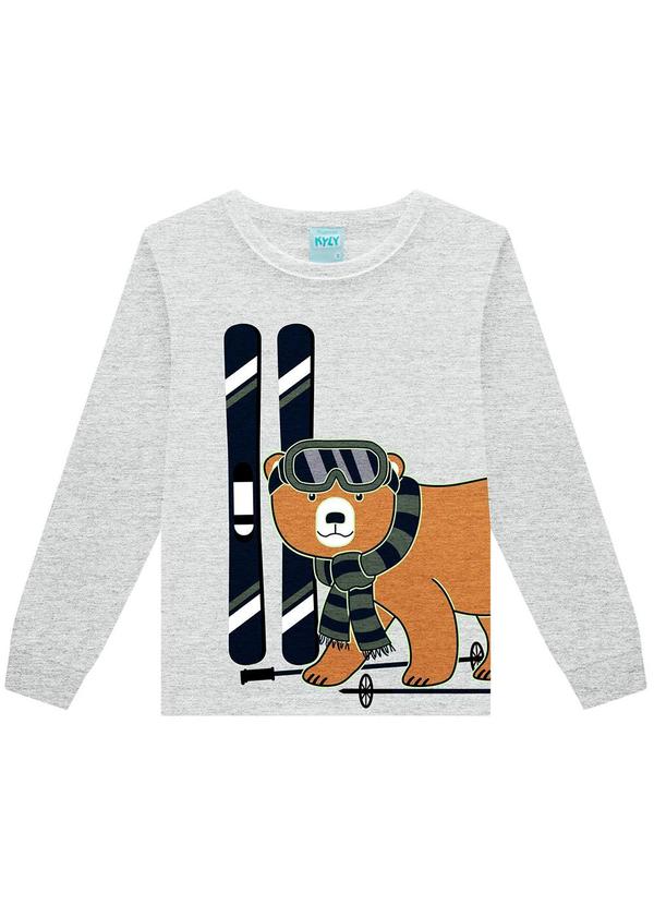 Kyly - Pijama Infantil Menino Brilha no Escuro Cinza 3