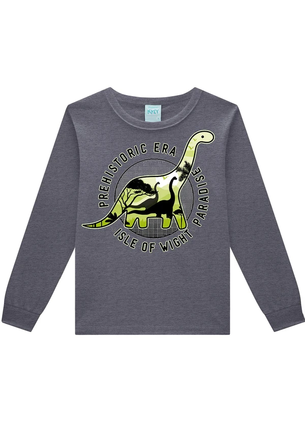 Kyly - Pijama Infantil Menino Brilha no Escuro Cinza 3