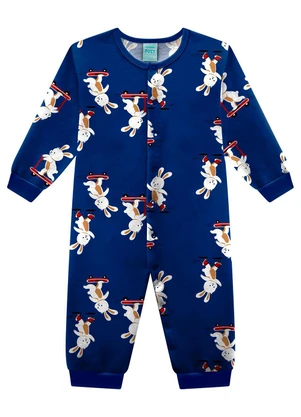 Kyly - Pijama Infantil Menino Coelhinho Azul - KYLY