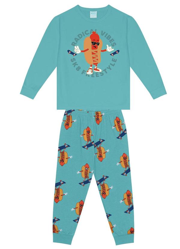 Kyly - Pijama Infantil Menino Verde