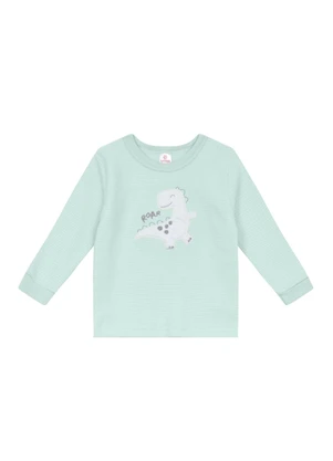 Brandili - Pijama Infantil Unissex em Soft Verde - BRANDILI