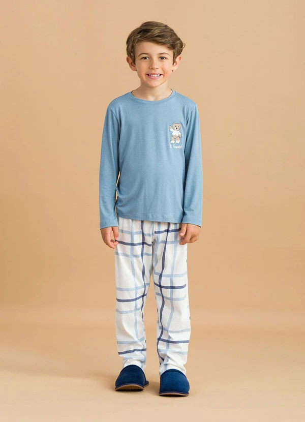 Anna Kock - Pijama Longo Infantil Estampado