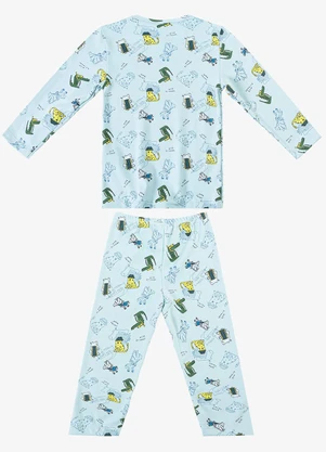 Select - Pijama Masculino Infantil Azul - SELECT