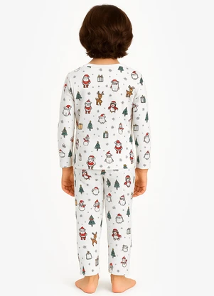 Select - Pijama Masculino Infantil Bege - SELECT