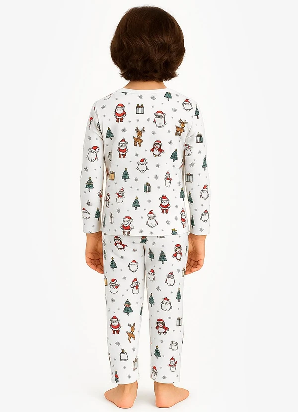 Select - Pijama Masculino Infantil Bege 2