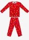 Select - Pijama Masculino Infantil Bege - variação: Vermelho
