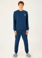 Pulla Bulla - Pijama Meia Malha Cinza - variação: Azul