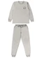 Pulla Bulla - Pijama Meia Malha Cinza - variação: Cinza