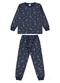 Pulla Bulla - Pijama Meia Malha Verde - variação: Marinho