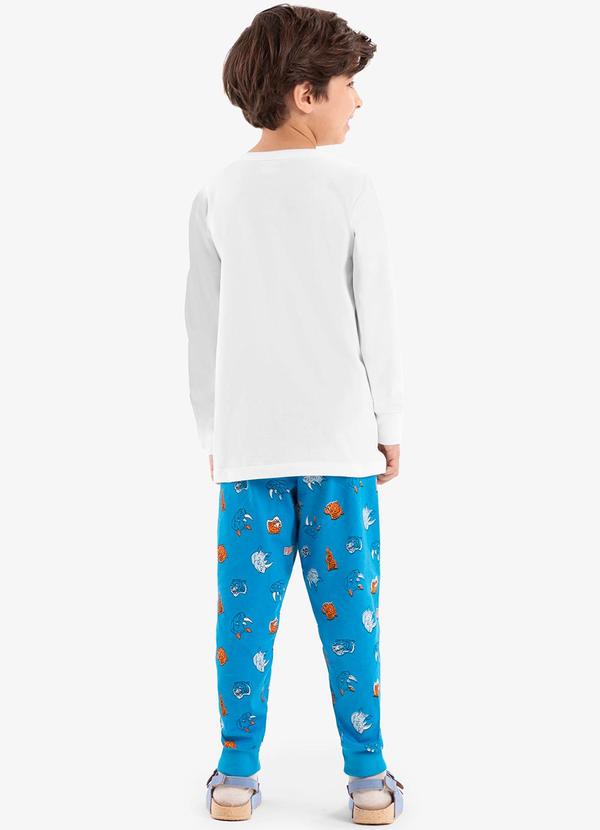Rovi Kids - Pijama Meia Malha Rovi Kids Bege 2