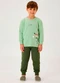 Pulla Bulla - Pijama Meia Malha Verde - variação: Verde