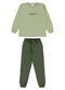 Pulla Bulla - Pijama Meia Malha Verde - variação: Verde