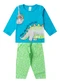 Select - Pijama Menino Manga Longa Meia Malha Preto - variação: Azul