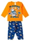 Select - Pijama Menino Manga Longa Meia Malha Laranja - variação: Laranja