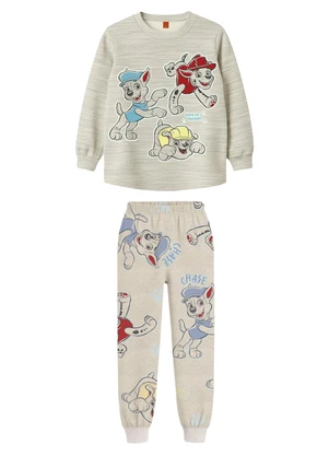 Malwee Kids - Pijama Patrulha Canina® Cinza Mescla - MALWEE KIDS