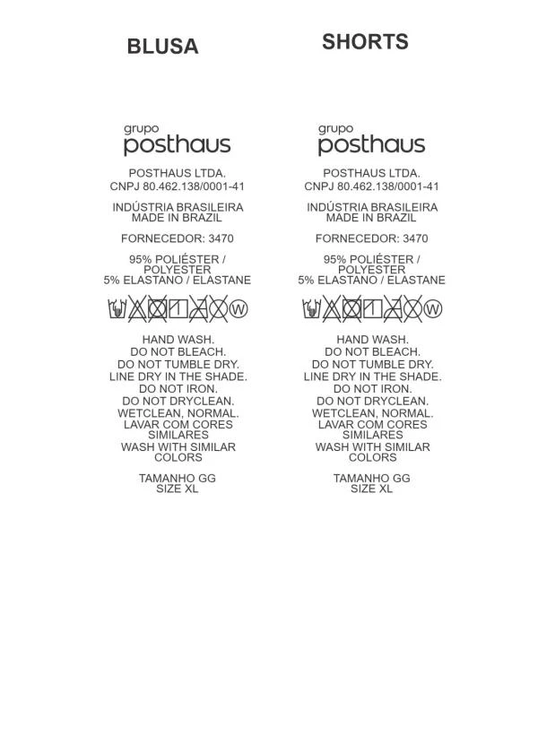 Marguerite - Pijama Corações em Malha Macia Canelada 5