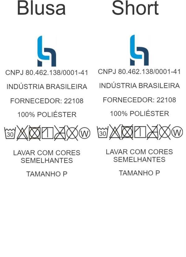 Alma Dolce - Pijama Curto com Babado na Blusa Rosê/Off White 7