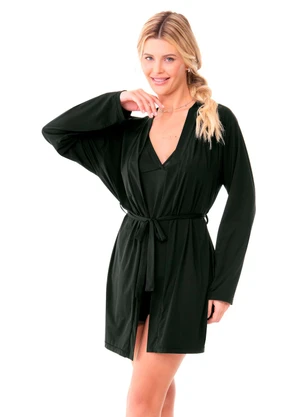 Zee Rucci - Robe de Manga Longa Preto - ZEE RUCCI