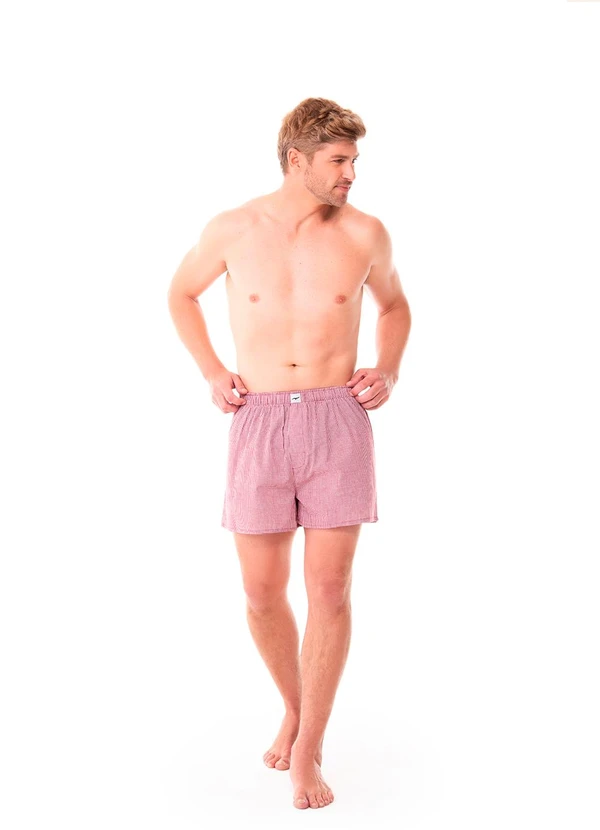 Zee Rucci - Cueca Samba Canção Quadriculada Vermelha 2