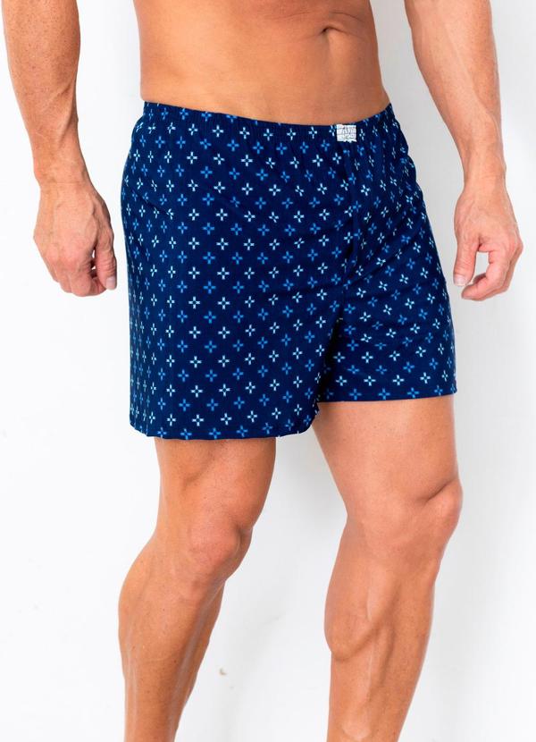 Dukali - Samba Canção Microfibra Azul 3