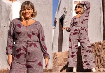 Blusa Pontilhado em Malha de Viscose