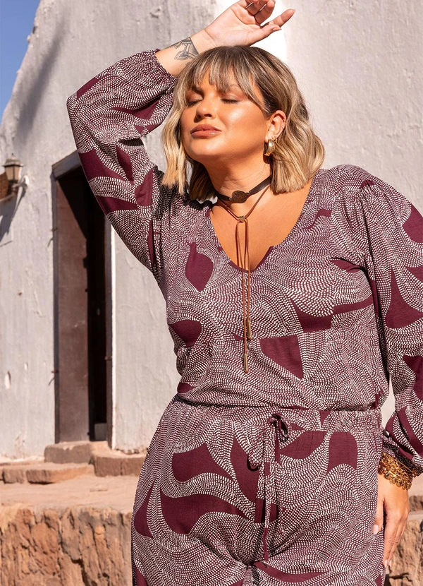 Marguerite - Blusa Pontilhado em Malha de Viscose 11