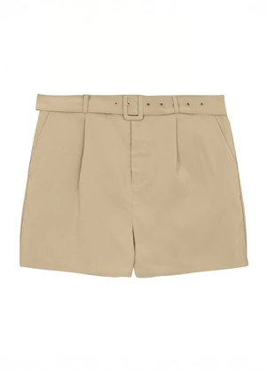 Malwee - Bermuda Alfaiataria com Bolso Areia - MALWEE