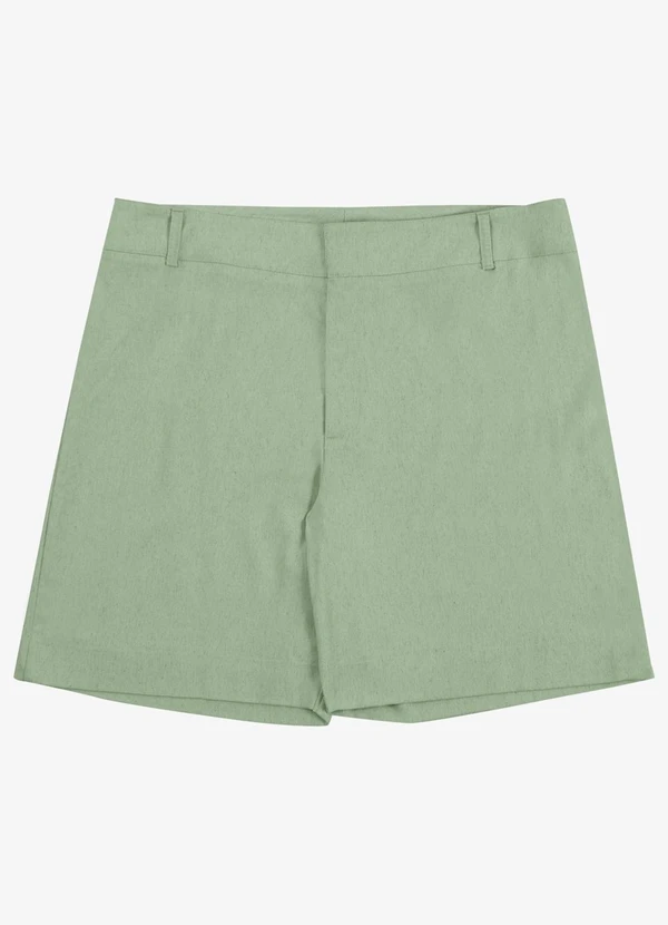 Secret Glam - Bermuda Feminina Plus Verde