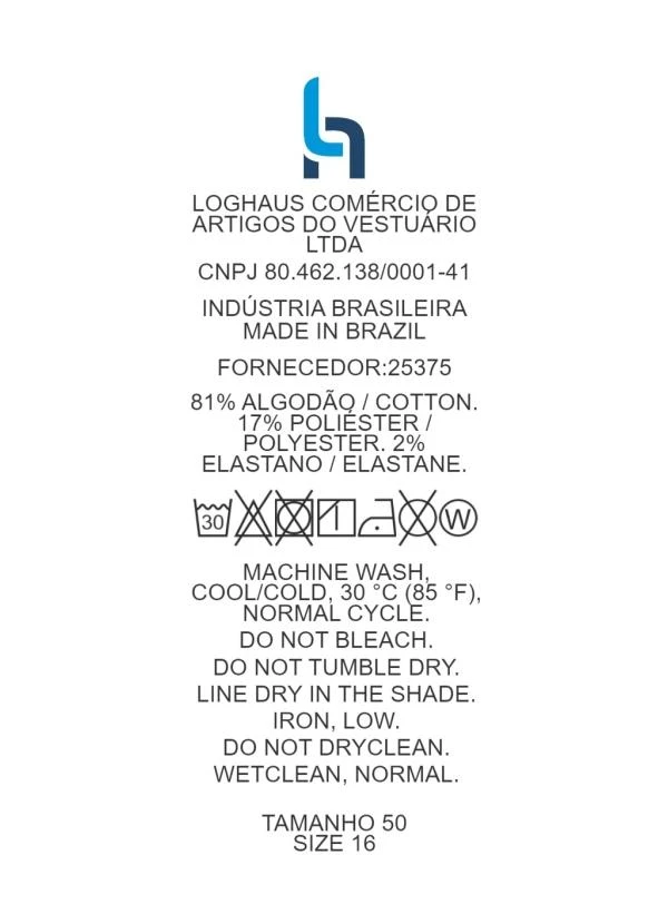 Marguerite - Bermuda Jeans Azul Escuro com Elastano 7