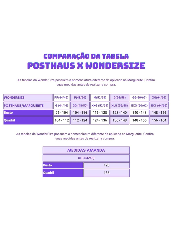 Marguerite - Bermuda Preta em Suplex Zero Transparência 14