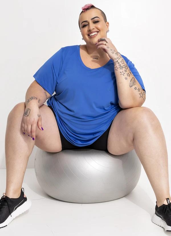 Marguerite - Bermuda Preta em Suplex Zero Transparência 6