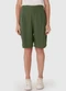 Malwee Plus - Bermuda Verde Oliva Feminina Alfaiataria - variação: Verde Oliva