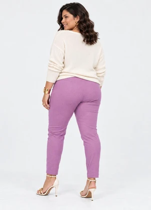 Secret Glam - Calça Bengaline Feminina Roxo - SECRET GLAM