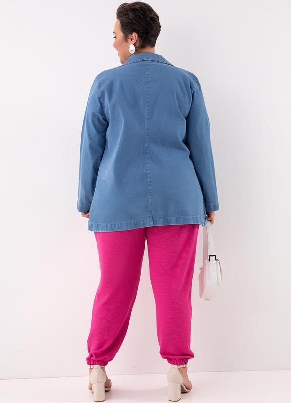 Marguerite - Blazer Jeans Médio Oversized 7