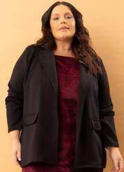 Blazer Preto em Neoprene
