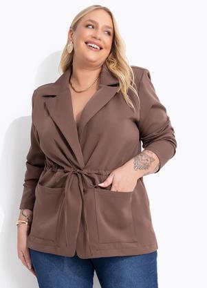 Casaco (Marrom) Estilo Parka