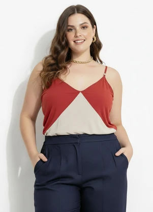 Marguerite - Blusa Bege em Malha de Viscose - MARGUERITE