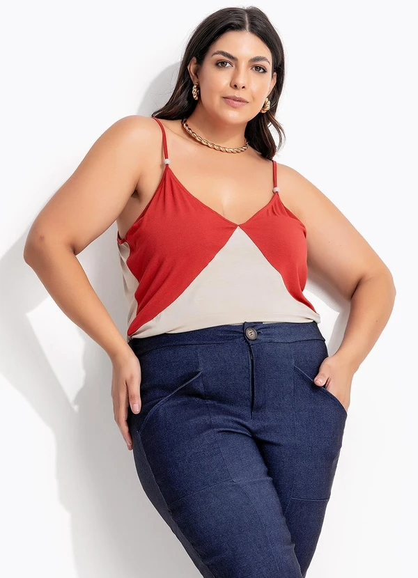 Marguerite - Blusa Bege em Malha de Viscose 8