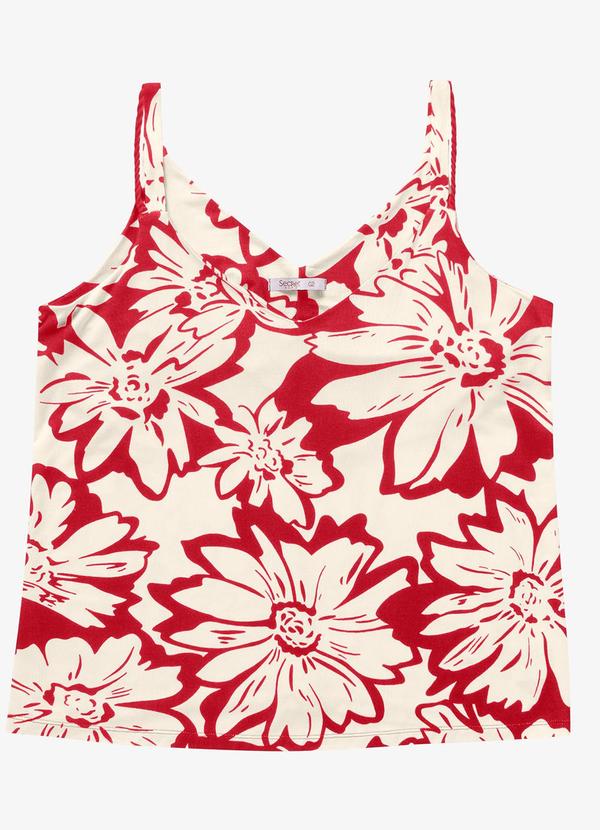 Secret Glam - Blusa Feminina de Alça Vermelho 5