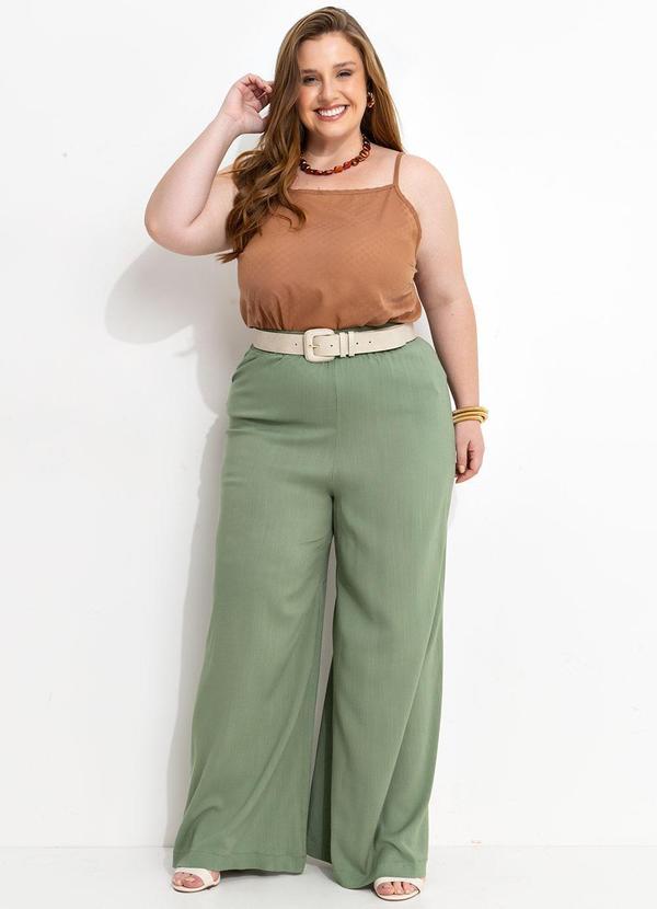 Marguerite - Blusa Marrom Amendoado em Voil Devorê 2