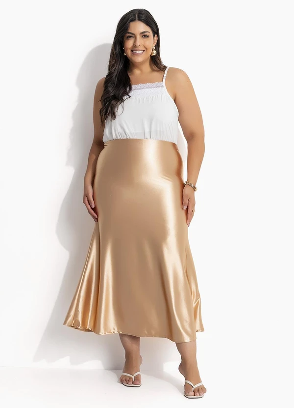 Marguerite - Blusa Off White em Viscose Plana 5