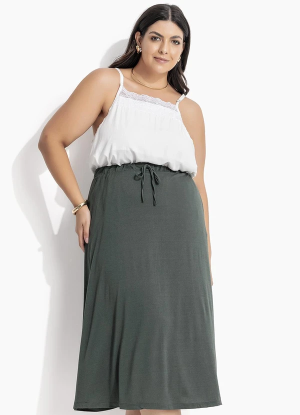 Marguerite - Blusa Off White em Viscose Plana 9