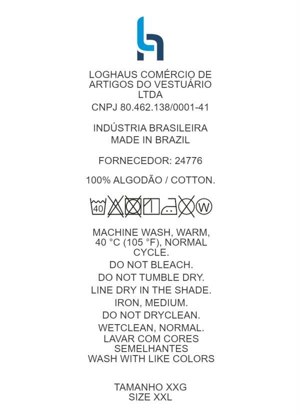 Marguerite - Blusa Poá Azul com Babado Plus Size 6