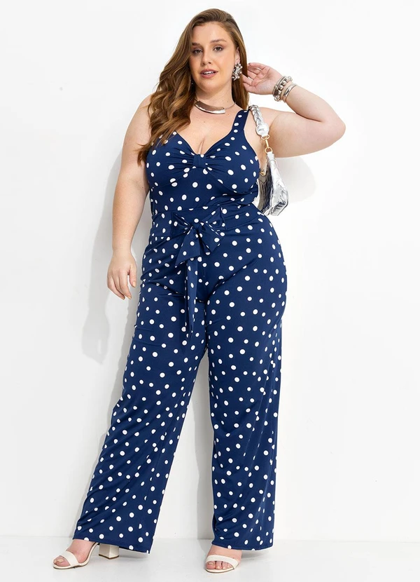 Marguerite - Blusa Poá Marinho em Malha Fria 2